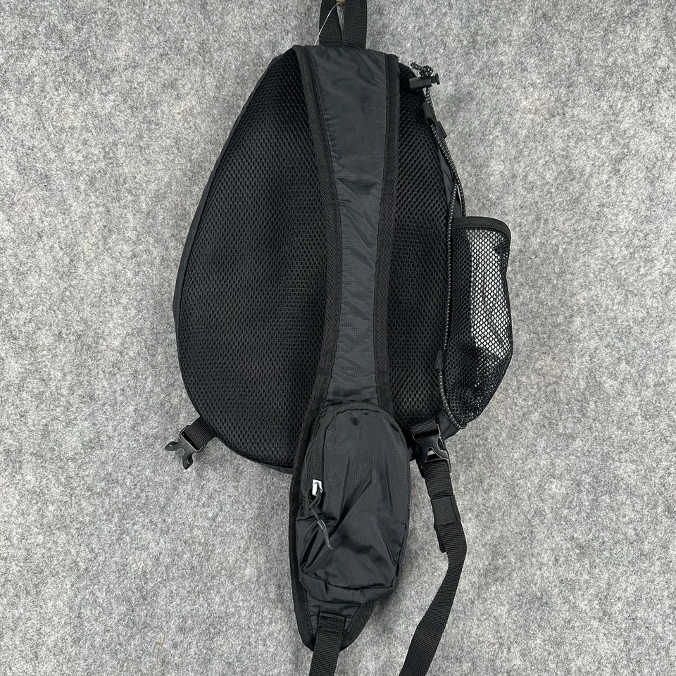 Mochila Bandolera Eddie Bauer Ripstop Negra Talla Única Viaje Senderismo Foto 4 de 4