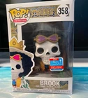 One Piece Brook NYCC 2018 Exclusive Funko Pop #358 Ships free