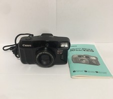 Canon Sure Shot 80 Tele 35mm Film Camera Point Shoot 38mm f/3.7 80mm TESTED