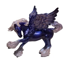 Custom Breyer Stablemate Gypsy Varner Pegasus Hand Painted Re Sculpted OOAK