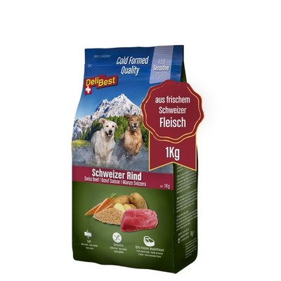 Adult Sensitive Complete Dog Rind I Halbfeuchtes Futter für Hunde Adult I aus...