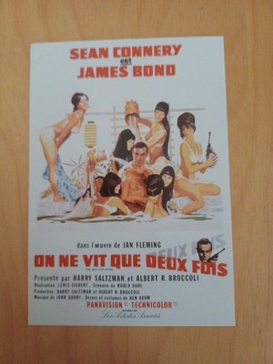 AK - James Bond - S. Connery - Man lebt nur zweimal - Wie Neu