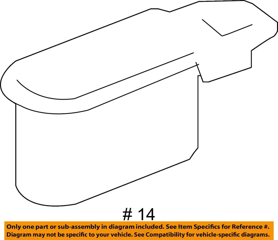SE ADAPTA A CHEVROLET HHR CUP FRT 2006-2008 S/D A/RST PULL *GR 22736353 - NUEVO OEM Foto 3 de 3