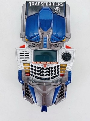 2007 Transformers Optimus Prime Electronic Handheld Computer Game Hasbro Tested