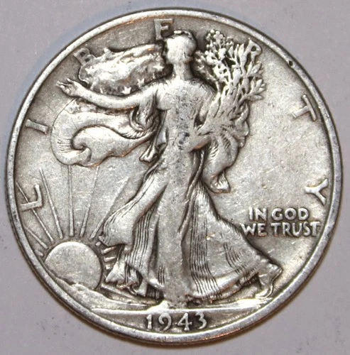1943-P Walking Liberty Half Dollar - Extra Fine - #1046EC