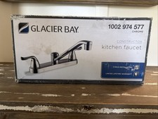 Home Glacier Bay Constructor 2-Handle Standard Kitchen Faucet Chrome 1002 974 577