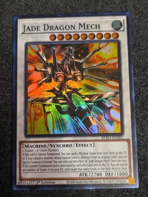 Jade Dragon Mech BPRO-EN082 - Super Rare - 1st Edition - In Hand