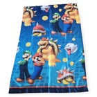 Super Mario Bros Bedroom Curtain 2 Panels Set Room Darkening 42" x 63" Nintendo