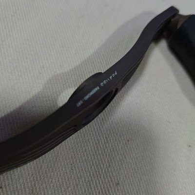 Poignée De Moulinet DRT VARIAL 110mm Marron Mat - Pièce Détachée Pêche Japon