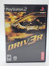 Sony Playstation 2 PS2 Driver 3 CIB Cleaned & Tested