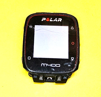  UNTESTED STORE RETURNS BLACK POLAR M400 GPS MULTI-SPORT WATCH FITNESS STEPS RUN