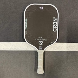 New CRBN2 TruFoam Genesis (Demo) Square Gen4 Foam Carbon Fiber Pickleball Paddle