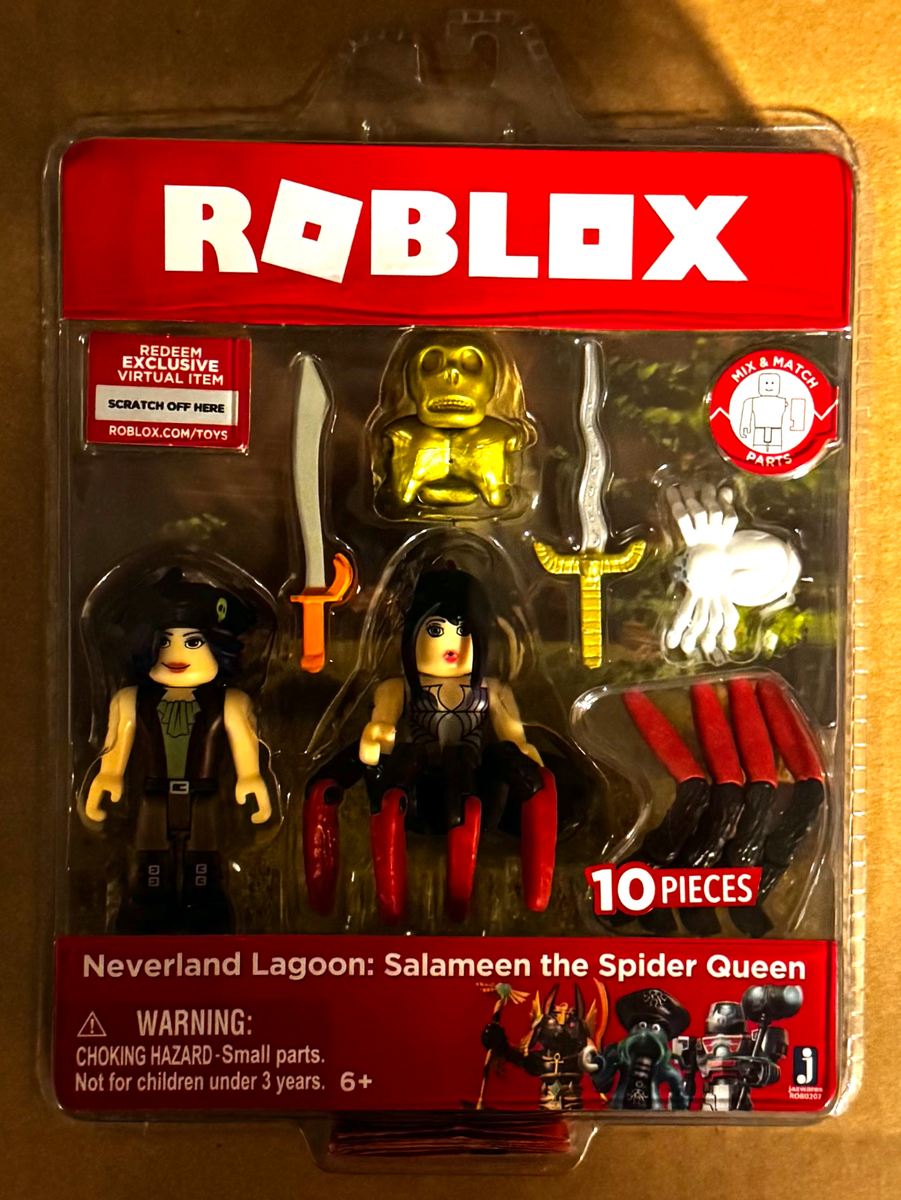 ROBLOX Neverland Lagoon Salameen The Spider Queen 3 inch Action