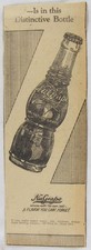 Vintage 1925 NUGRAPE Grape Soda Bottle Newspaper Print Ad