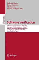 Roderick Bloem (U. A.) | Software Verification | Taschenbuch | Englisch (2022)