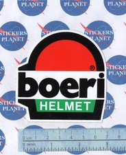 ADESIVO VINTAGE STICKER AUTOCOLLANT AUFKLEBER MOTO TUNING BOERI RACING HELMETS