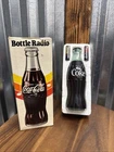Vintage 1980’s Coca-Cola Enjoy Coke Bottle AM Radio With Original Box