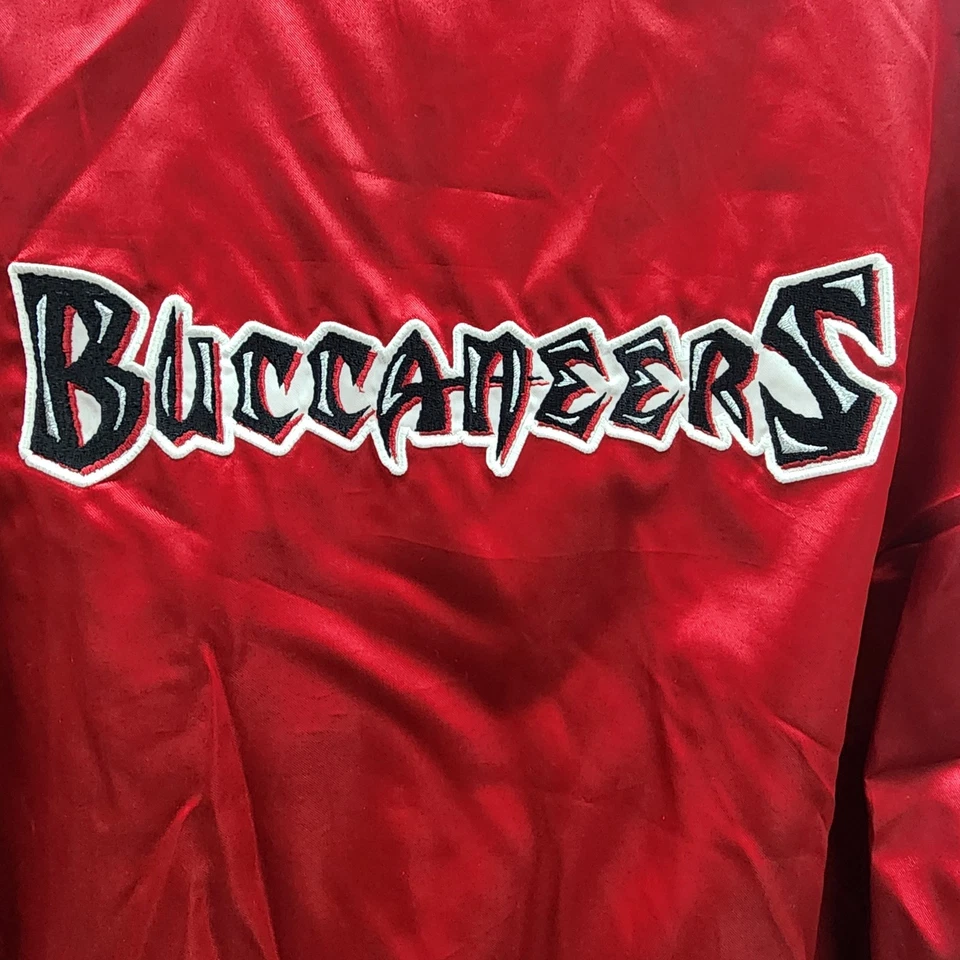 NFL Tampa Bay Buccaneers Mujer Reebok Reversible Satén Chaqueta Bomber XL Nueva Foto 3 de 4