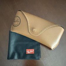 Ray Ban Universal Brown Medium Soft Case for Sunglasses  Eyeglasses with Cloth