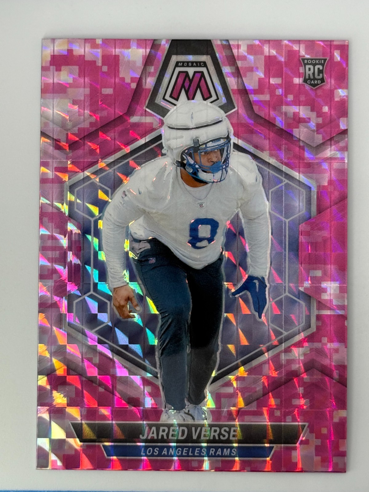 2024 Mosaic - Jared Verse #319 Camo Pink Prizm (RC) FREE Shipping
