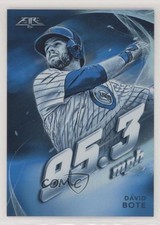 2019 Topps Fire Maximum Velocity Blue Chip David Bote #MV-3 2ra
