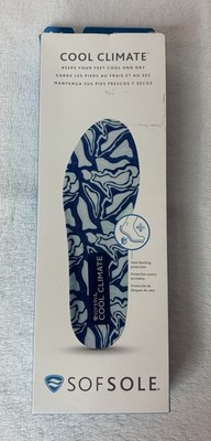 SofSole Women s 5-11 Cool Climate Insoles New In Box 