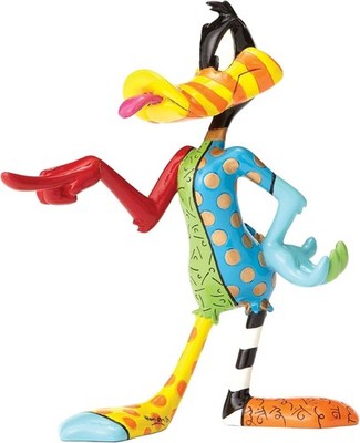 Britto 4052547 Daffy Duck Looney Tunes Statue 7'' New RARE