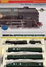 Hornby R2194 R4140 Atlantic Coast Express Train & Coach Packs with Merchant Navy