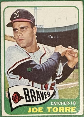 1965 Topps #200 Joe Torre Braves HOF