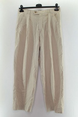 Daja-Secondhand Herren Hose Gr. 50 Stoffhose Beige Baumwolle #GM-24