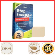 Smoking Aid Stop Smoking Patches Step 1 Step 2 Step 3 Nicotine 25 Patches - USA