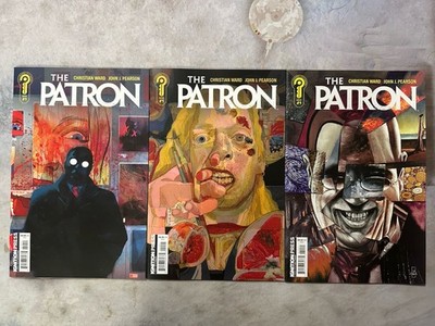THE PATRON #1 SET X3 1:10 Radhakrishnan VARIANT WARD PEARSON COMIC BOOK B2