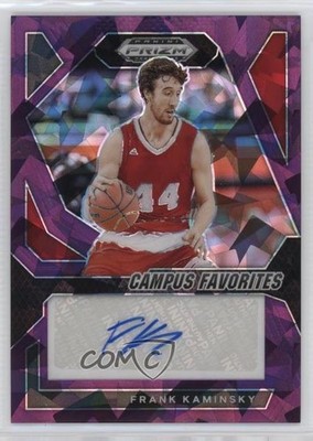 2024 Panini Prizm Draft Picks Purple Ice 43/99 Frank Kaminsky #CFS-FKM Auto 8e3