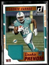 2016 Donruss #24 Leonte Carroo Rookie Phenom Jersey Relics MEM 3203N