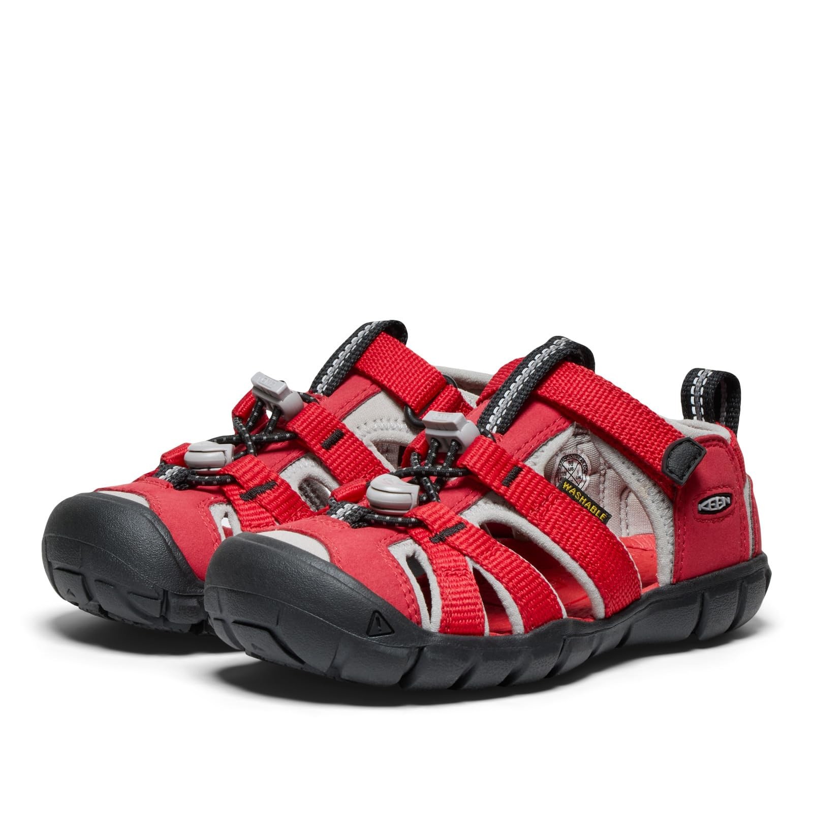 KEEN SEACAMP II CNX Sandali Unisex Bambini e ragazzi Rosso Ribbon Red Alloy 