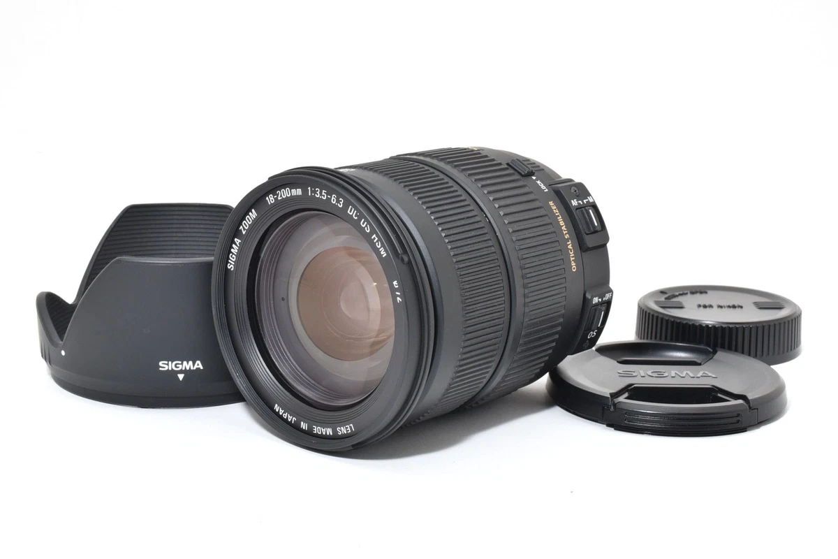 Sigma DC 18-200mm Focal Camera Lenses for sale | eBay