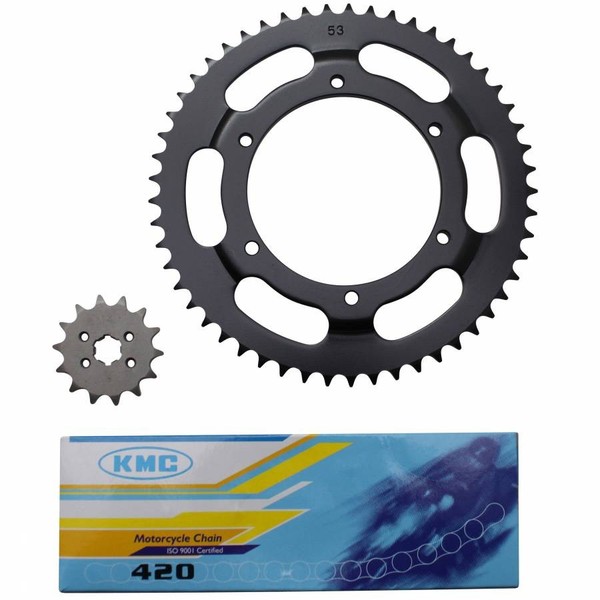 Kettensatz Passend FüR Derbi 50 GPR 1997+2003 420 14X53 (Bohrung 108Mm + Versat-image