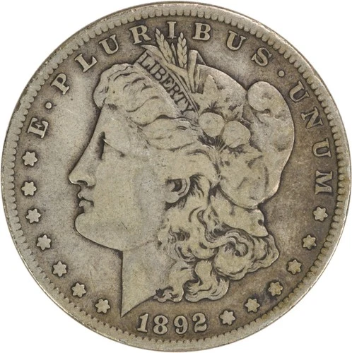 1892-S Morgan Silver Dollar VG Uncertified #939