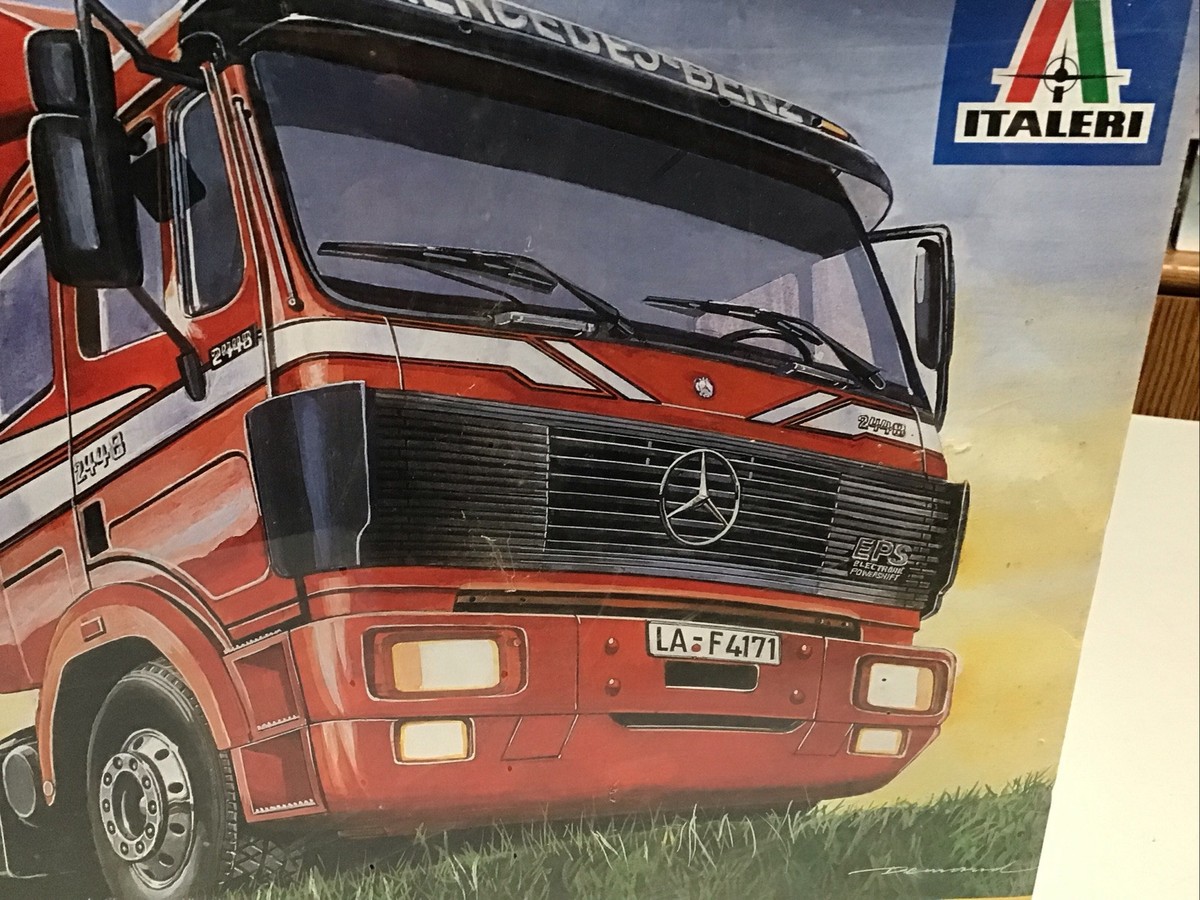 Italeri Mercedes Benz 2448 Super Truck #793 NOS Sealed Free