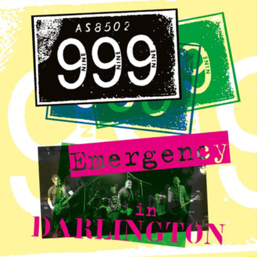 999 Emergency in Darlington (CD) Album with DVD