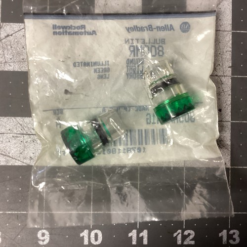 Allen Bradley 800MR-N1G grüne Kontrollleuchte Linse 2 Stück (LBB37U) - Bild 4 von 4
