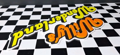 New 3D Printed Willy's Wonderland Logo 10" Sign Plaque - Picture 6 of 6