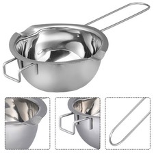 1Pc Chocolate Melting Pot for DIY Baking Stainless Steel with Handle