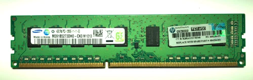 Samsung DDR3 1600 PC3-12800E 2Rx8 CL11 1,5V Desktop Memory DIMM M391B5273DH0-CK0