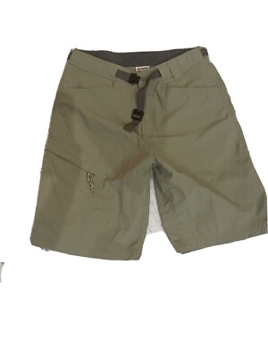 Alpine Design Mens  Belted Shorts Cargo Pockets Beige Size 30 -New