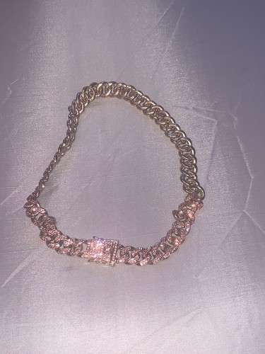 Dog Chain Collar Diamond Link Dog Collar 12 Mm Wide Dog Necklace Metal Cat Chain
