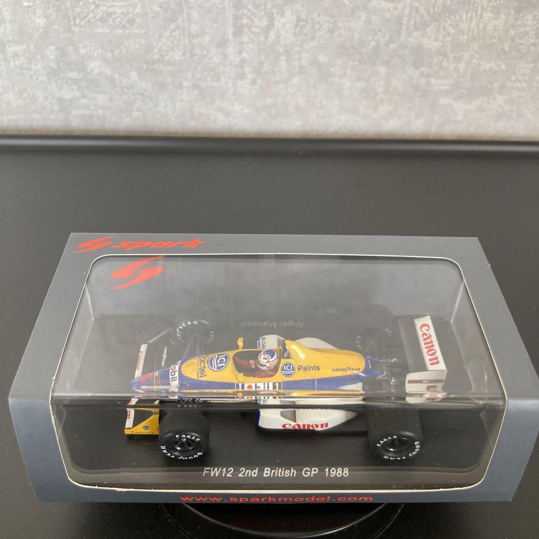 Spark 1/43 FW12 2nd British GP 1988 #5 Nigel Mansell | eBay Spark 1/43 FW12 2nd British GP 1988 #5 Nigel Mansell | eBay