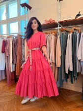 Luis Trenker Maxi-Kleid Luester uni,  NEU