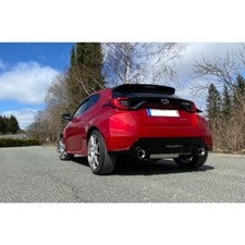 FOX Edelstahl Endschalldämpfer re li 1x100mm Toyota Yaris GR P21 1.6l