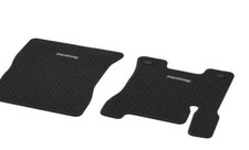 Fussmatte 2-teilig Ripsmatten Mercedes-Benz original EQB X243 schwarz vorn